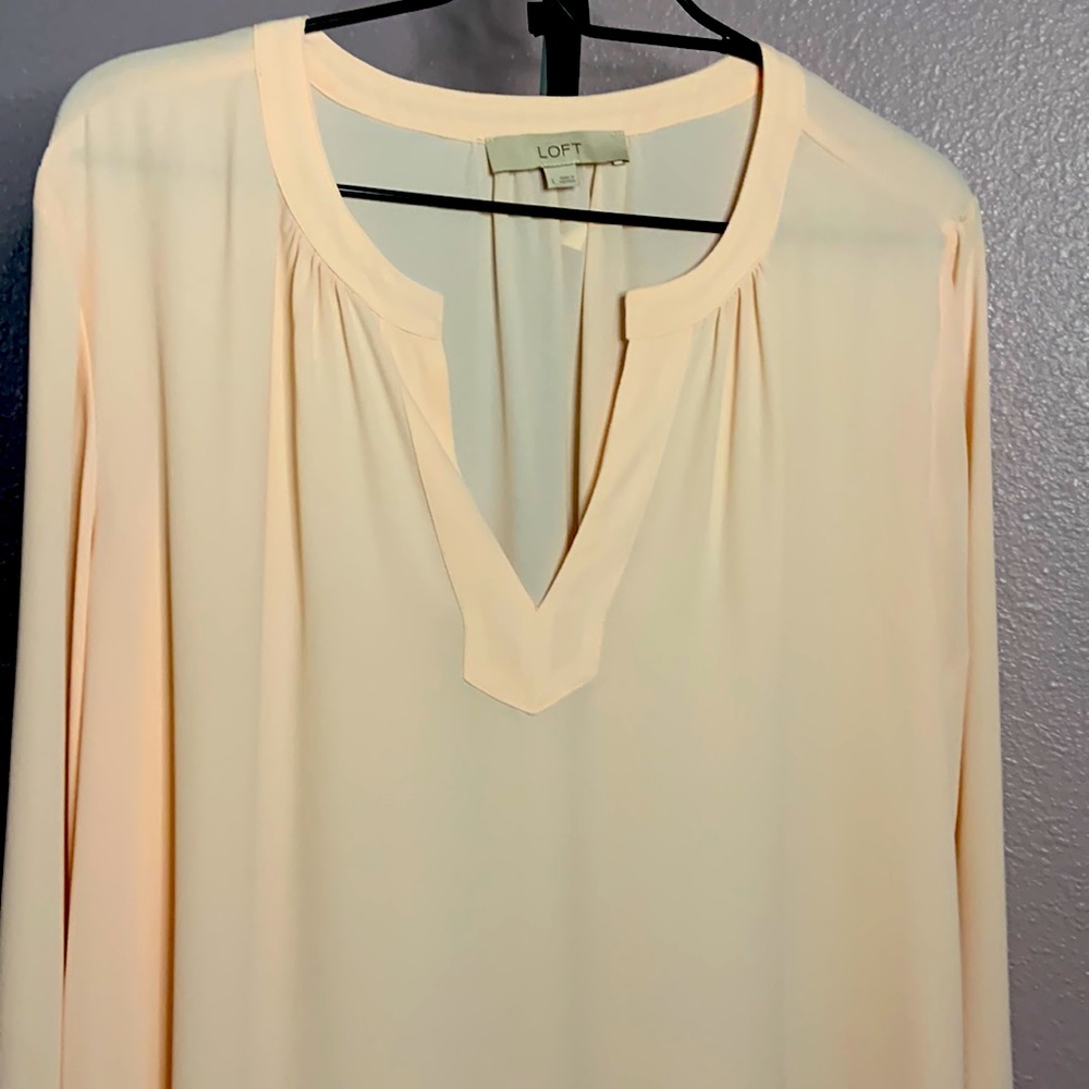 Long sleeve blouse